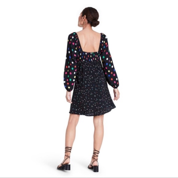 RIXO for Target Multi Polka Dot Short Dress 2 - Picture 3 of 4